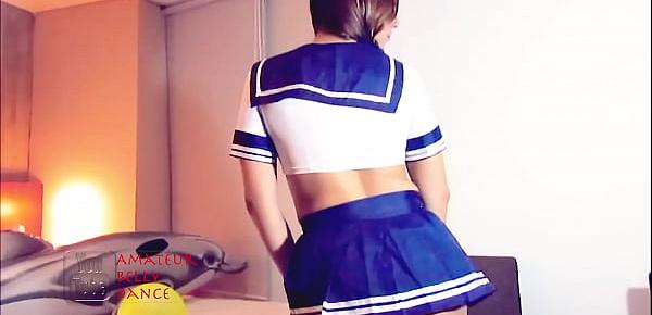  Extremely Hot Cosplay Girl Sexy Upskirt Booty Ass Dancing